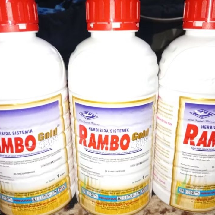 Herbisida rambo racun rumput 1 liter