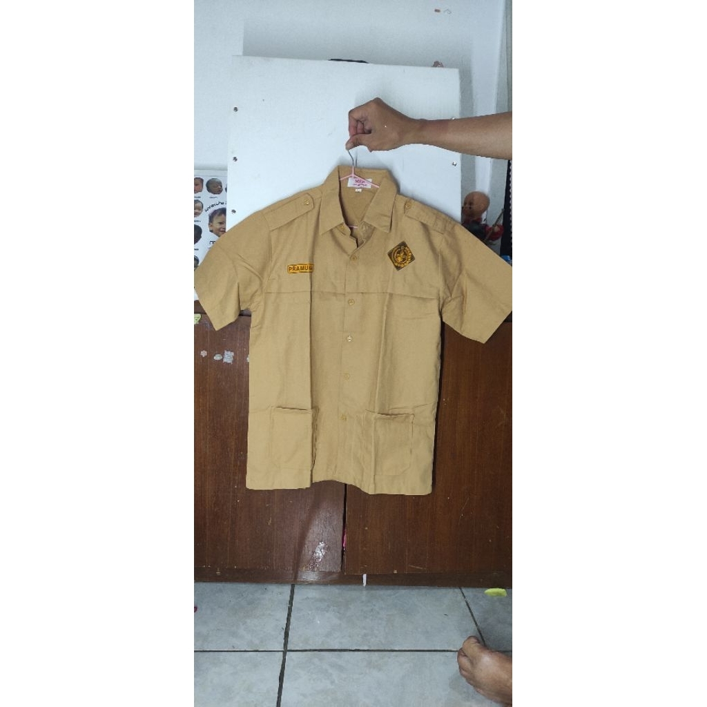 PL Baju Pramuka SD ukuran 14  LD 92 | PL Baju sekolah pramuka