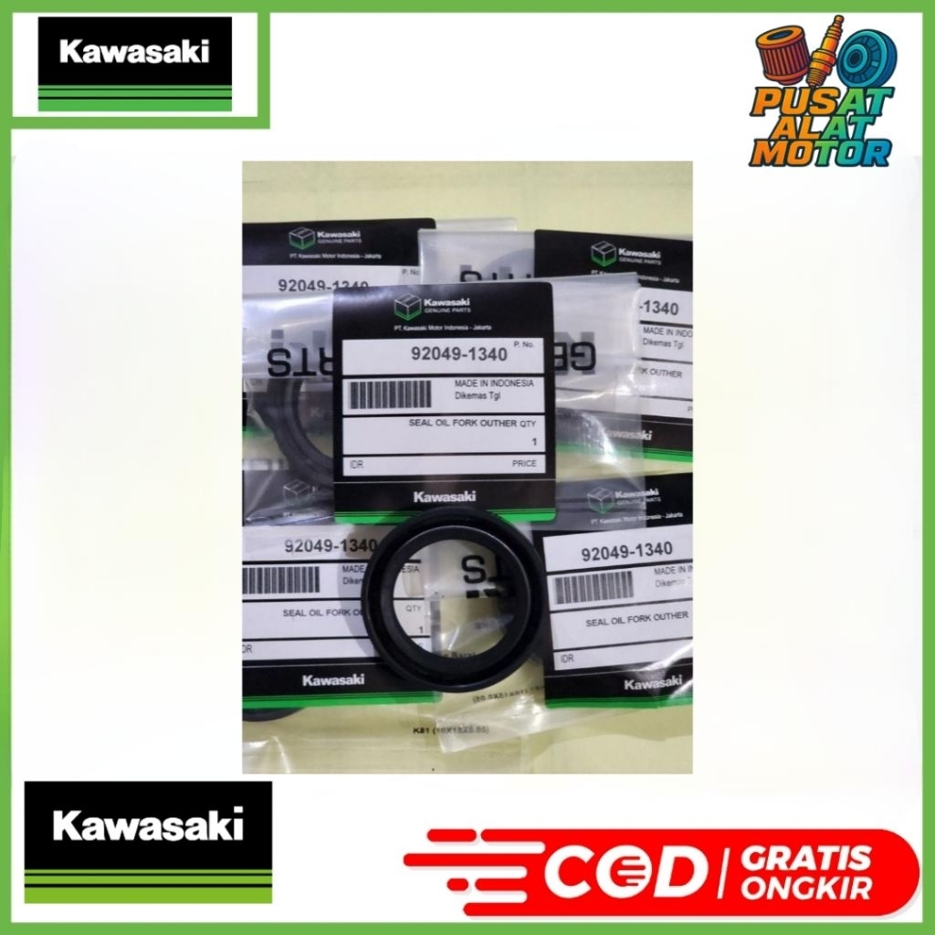(ORI) GARANSI TERLARIS SEAL SHOCK DEPAN KLX 150, NINJA RR