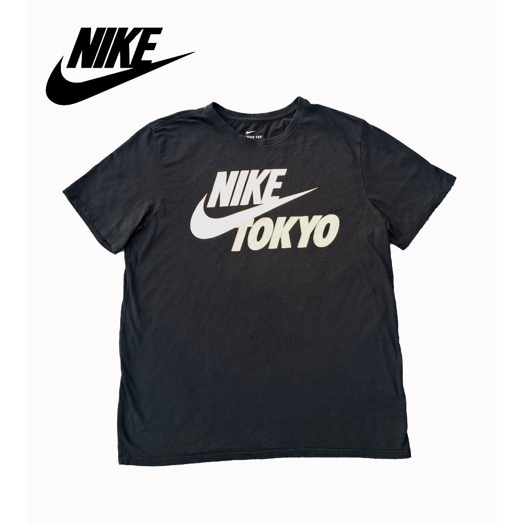 Kaos Nike Tokyo Original – Unisex T-Shirt Premium Cotton – Warna Hitam Casual Sporty