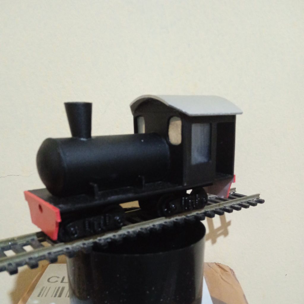 miniatur lokomotif roli