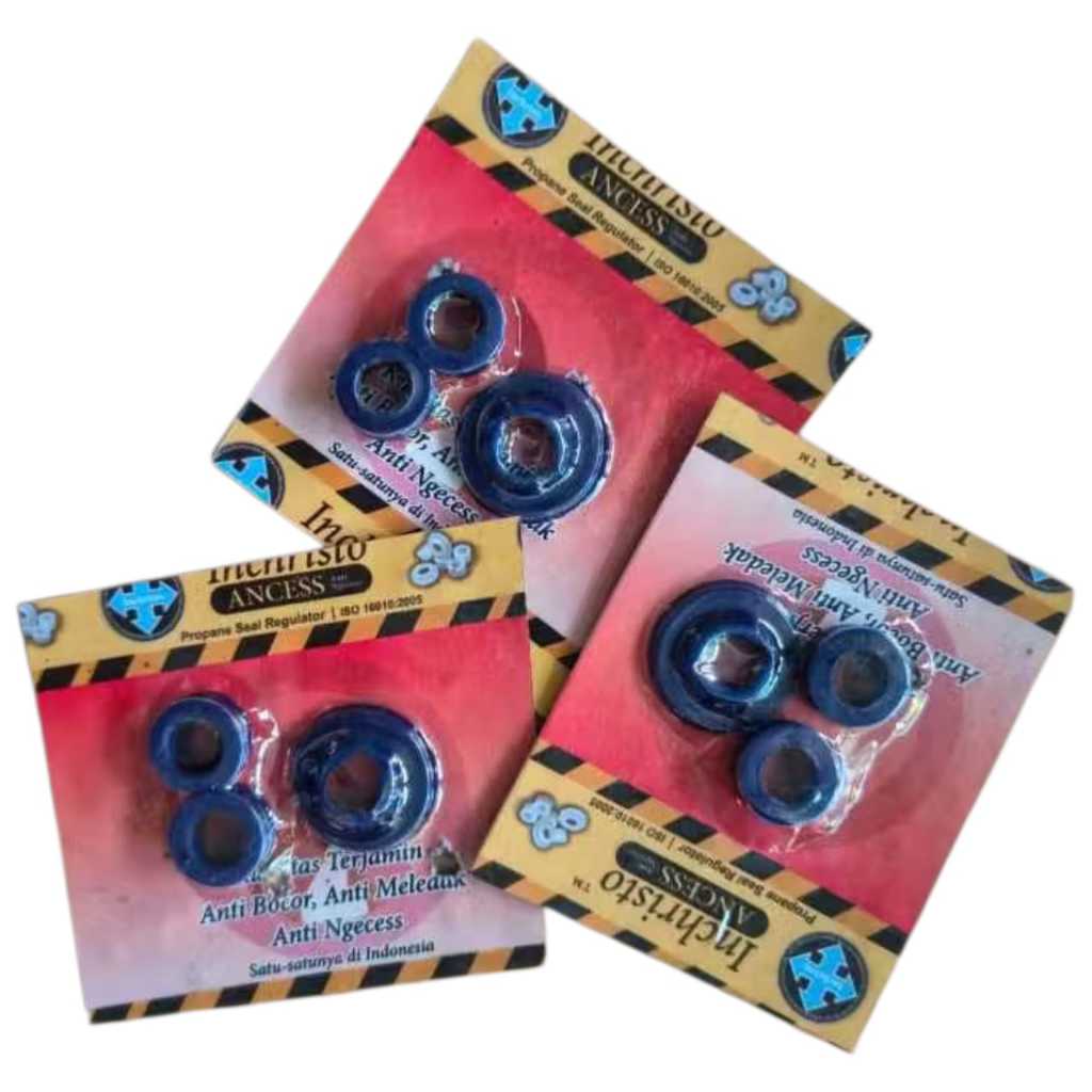 Paket 3 Inchristo Karet Seal Regulator Anti Bocor