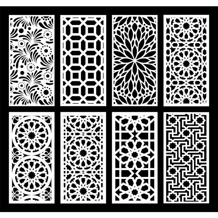 KRAWANGAN PVC BOARD / ORNAMEN PVC FOAM BOARD /TEBAL 5MM /PARTISI