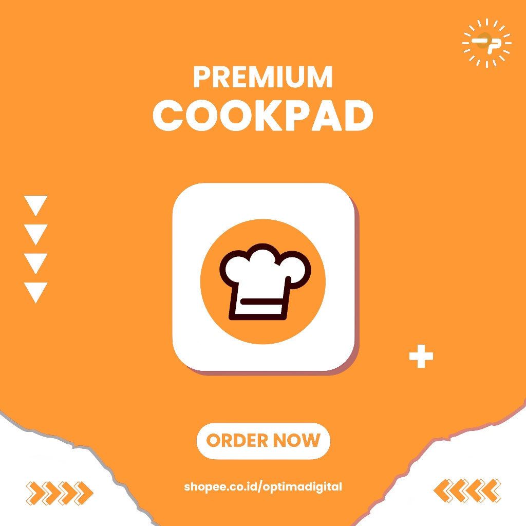 Cookpad Premium 1 Bulan PRO VIP Bergaransi