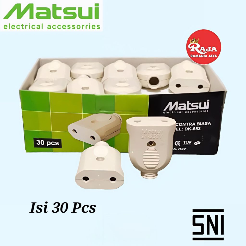 ISI 30 PCS MATSUI DK-883 STEKER CONTRA BERKUALITAS SNI
