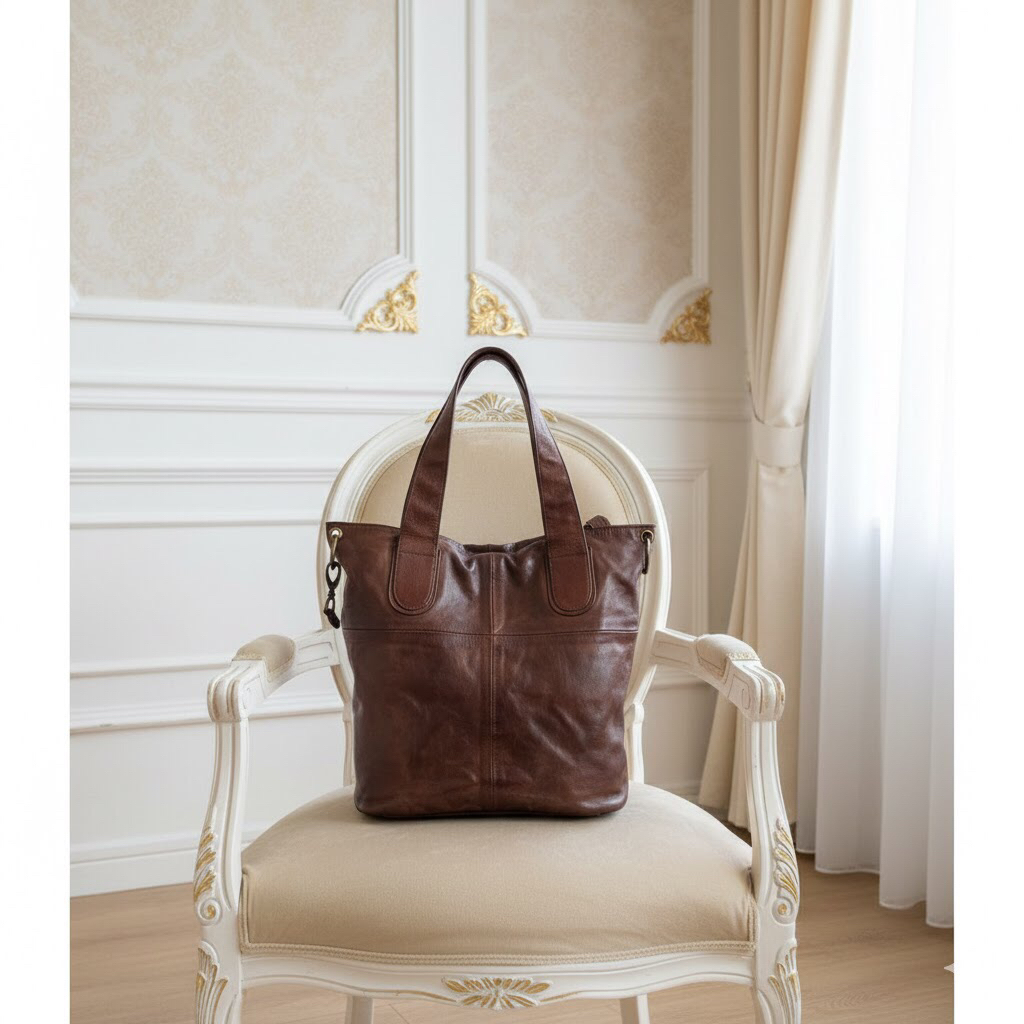 tas kulit asli (preloved)