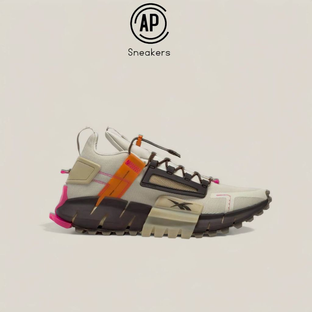 Sepatu Reebok Zig Kinetica "White Pink"