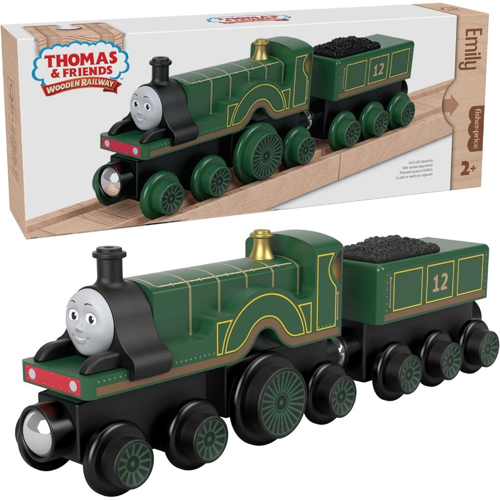Thomas & Friends Wooden Railway, Emily Engine and Coal Car