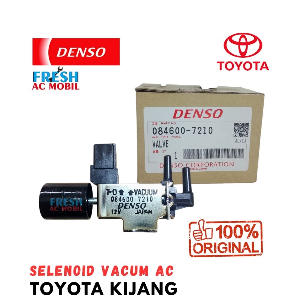Selenoid AC Idle Up Toyota Kijang Super Universal Vacum AC Original Denso