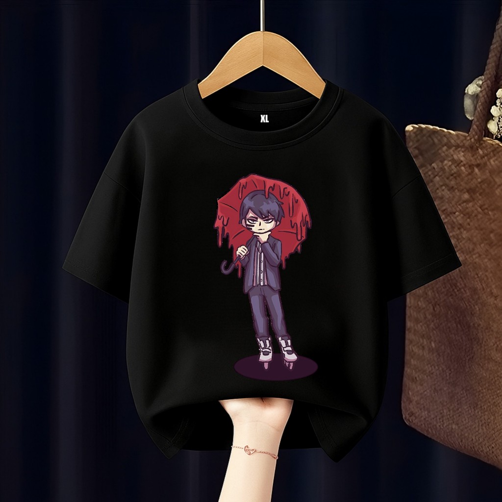 BAJU KAOS ANAK MUDANO TOUGEN ANKI FREE CUSTOM NAMA