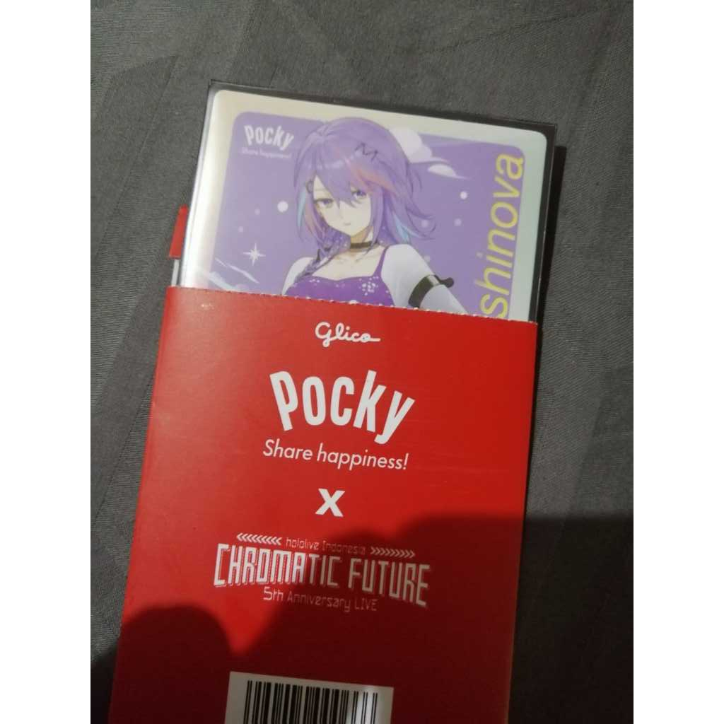 Hololive X Pocky Photocard