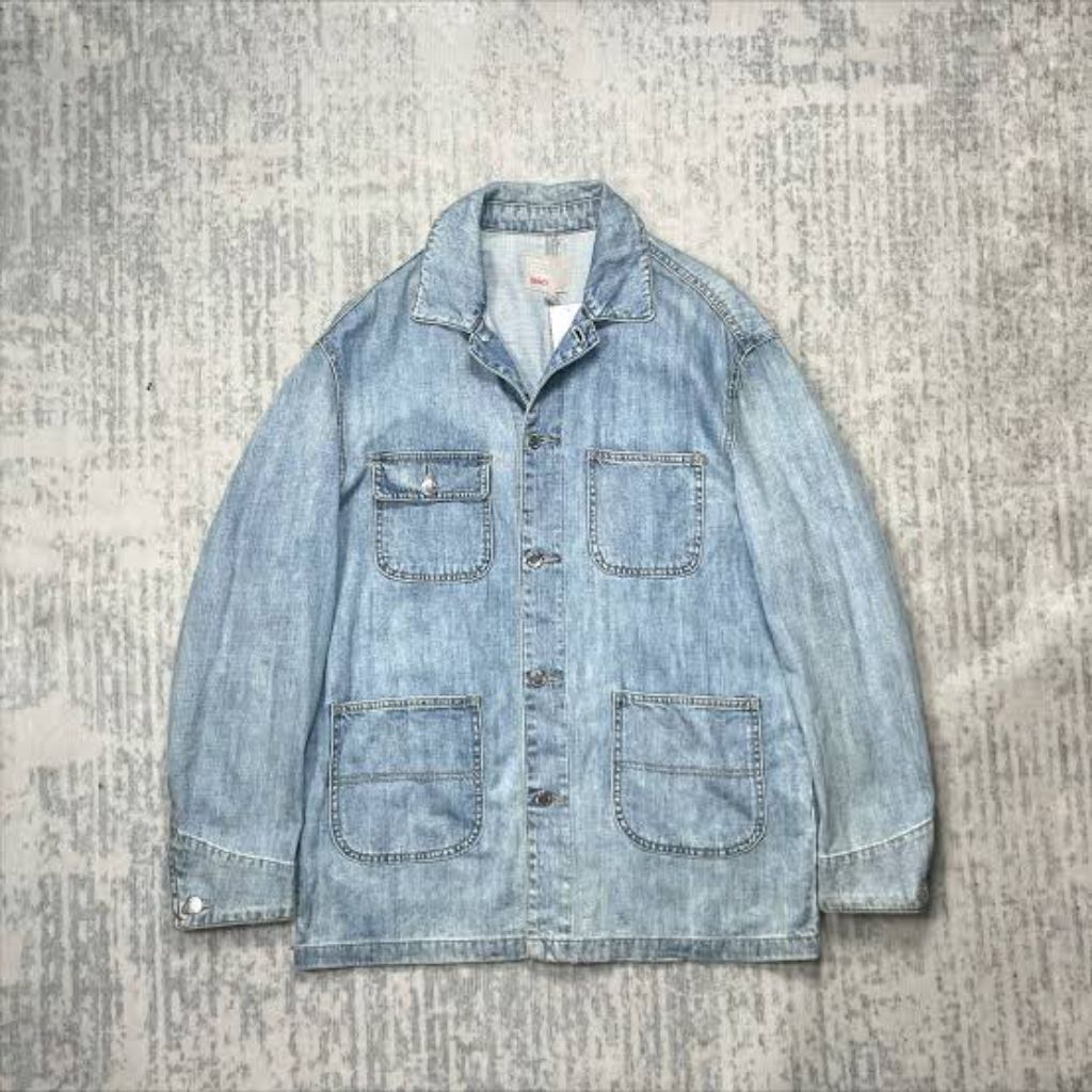chore jacket denim SPAO  vintage