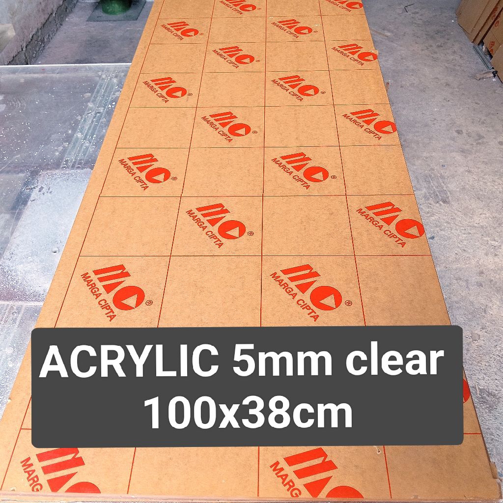 ACRYLIC BENING 5MM 100X38cm
