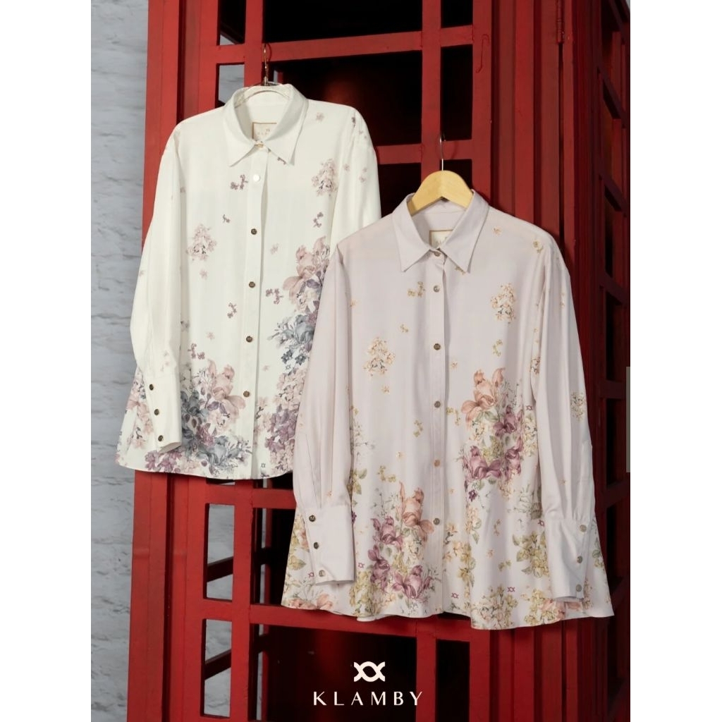 SALE KLAMBY LUSARA SHIRT WEARING KLAMBY SWEET CLOUD LUCY PINK