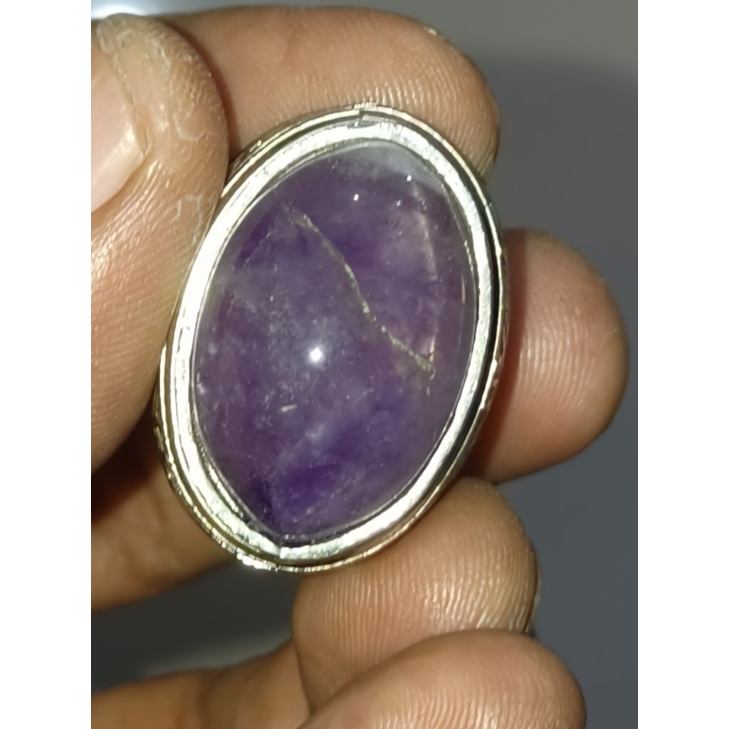 kecubung kristal jumboo menyala dimensi 32x20