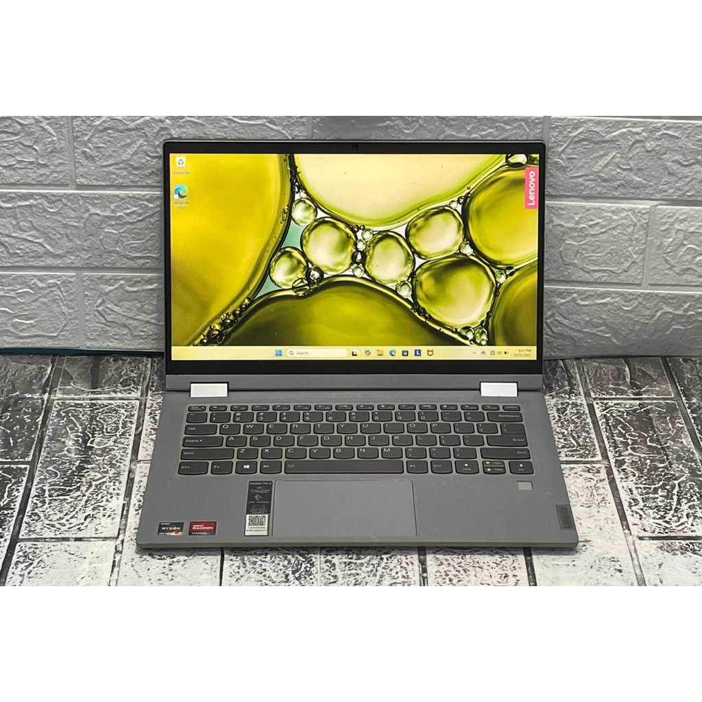 laptop lenovo ideapad flex 5 flip touchcreen slim design ryzen5-5500u