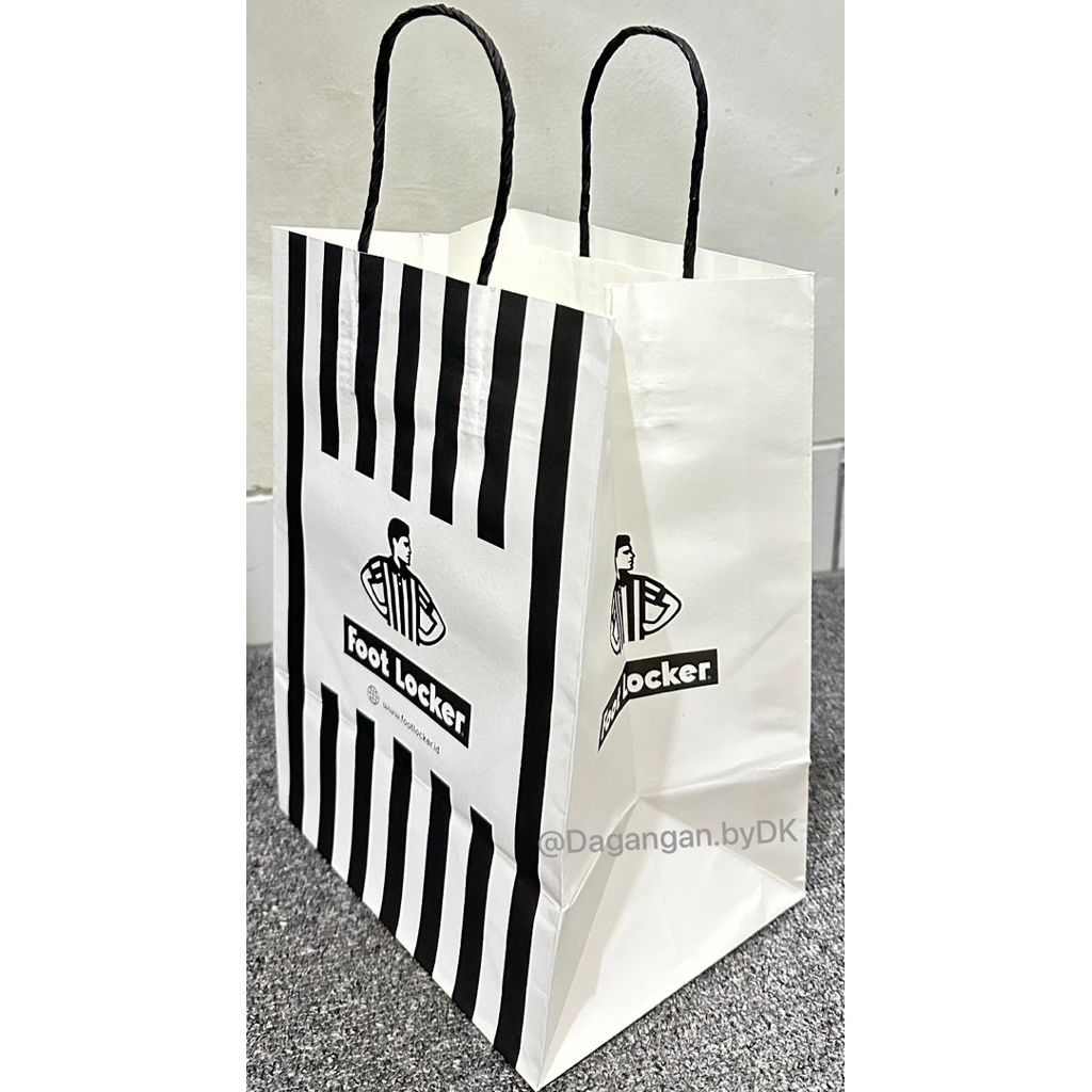 Paper Bag Foot Locker Original Resmi (Small Size)