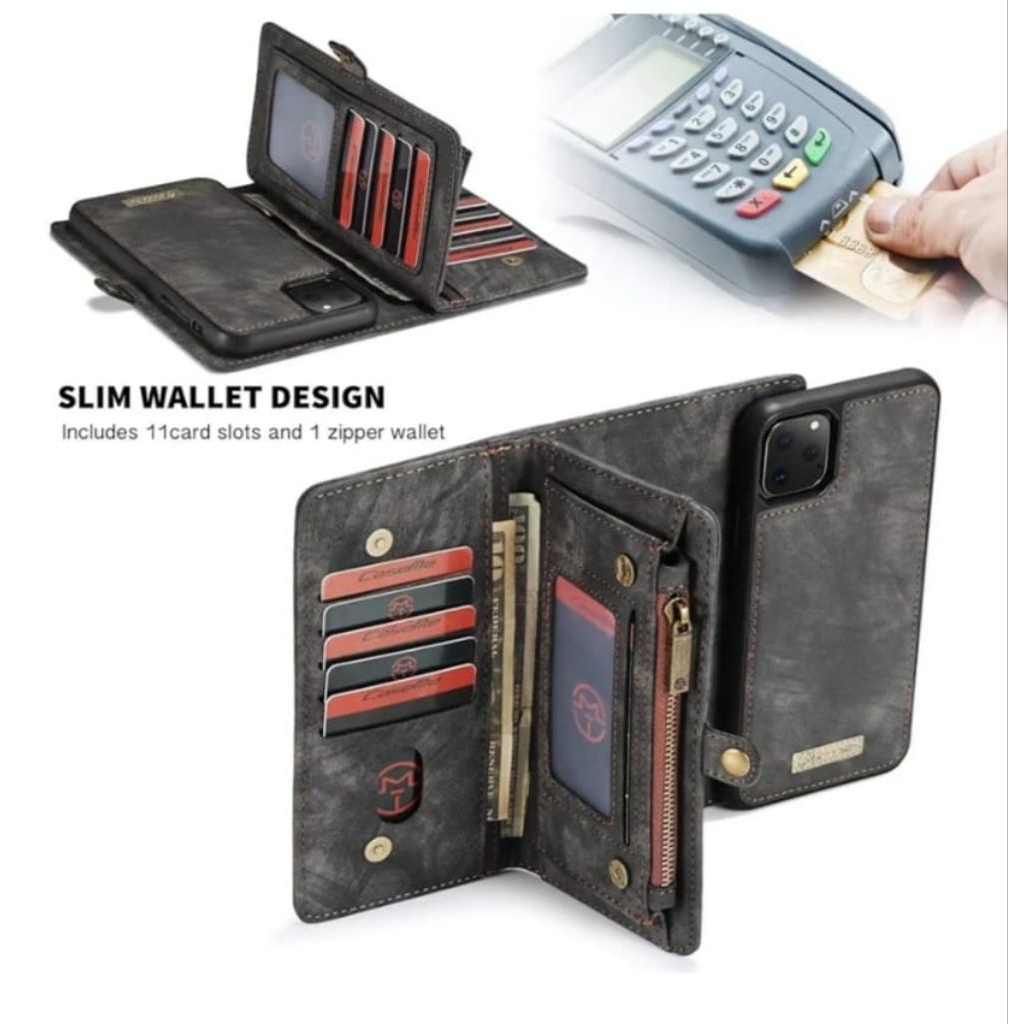 Case Leather retro keren compatible for iphone 11