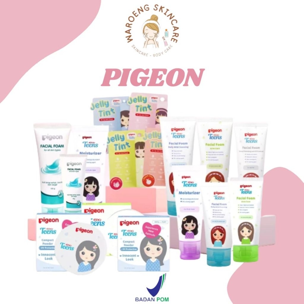[FREE GIFT] PIGEON / PIGEON TEENS / SUNSCREEN PIGEON / MOISTURIZER PIGEON