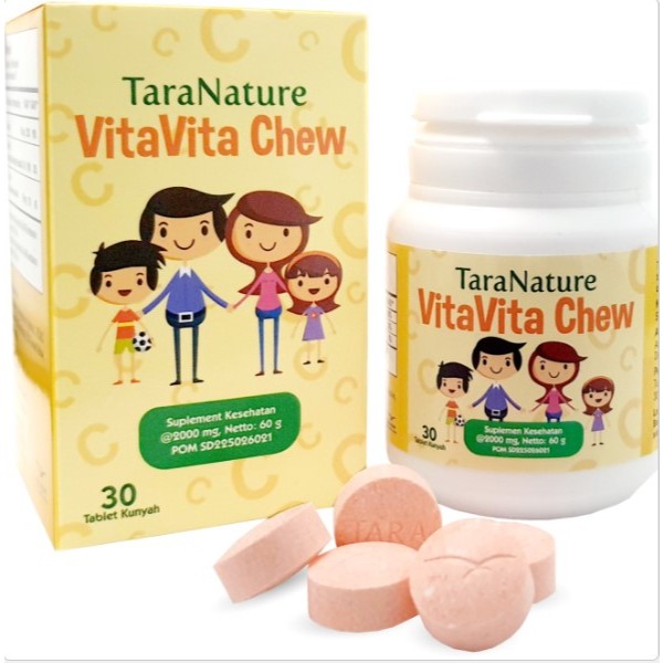 Tablet Kunyah VitaVita Chew – Suplemen Kesehatan Tubuh dan Imunitas