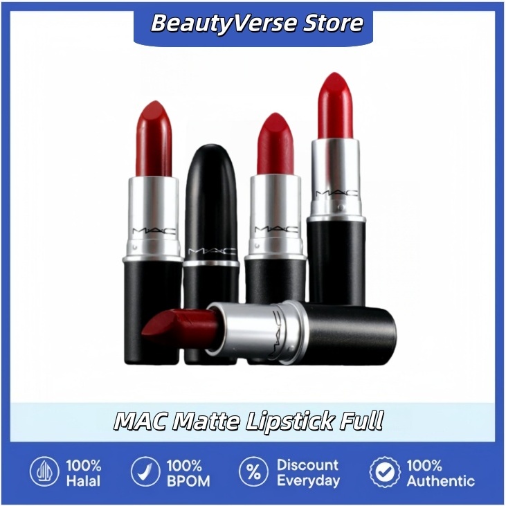 Mac Matte Bullet Lipstick 3gr | MAC classics Silky Matte Stik Lipstick | Mac Lipstick
