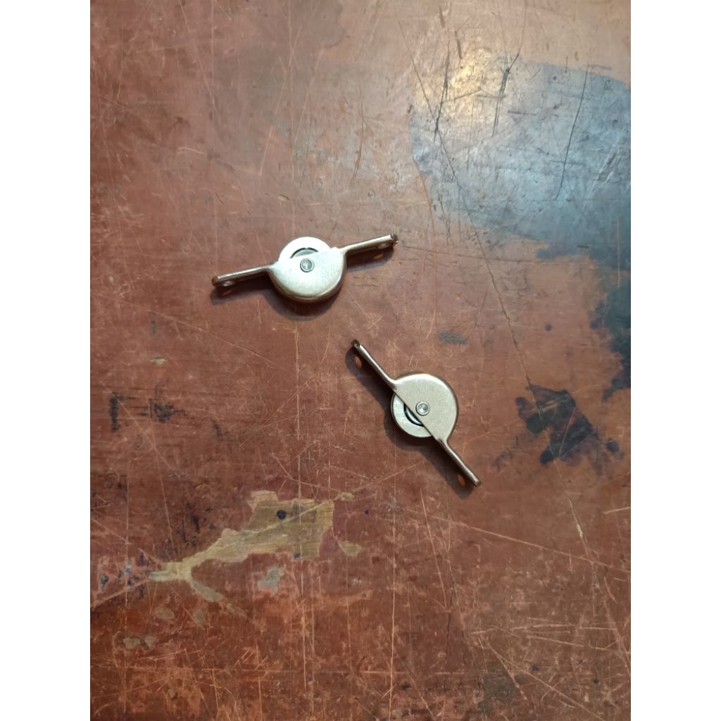 RODA PINTU KAYU LEMARI / RODA REL GESER LEMARI KAYU & SLIDING DOOR SET LENGKAP