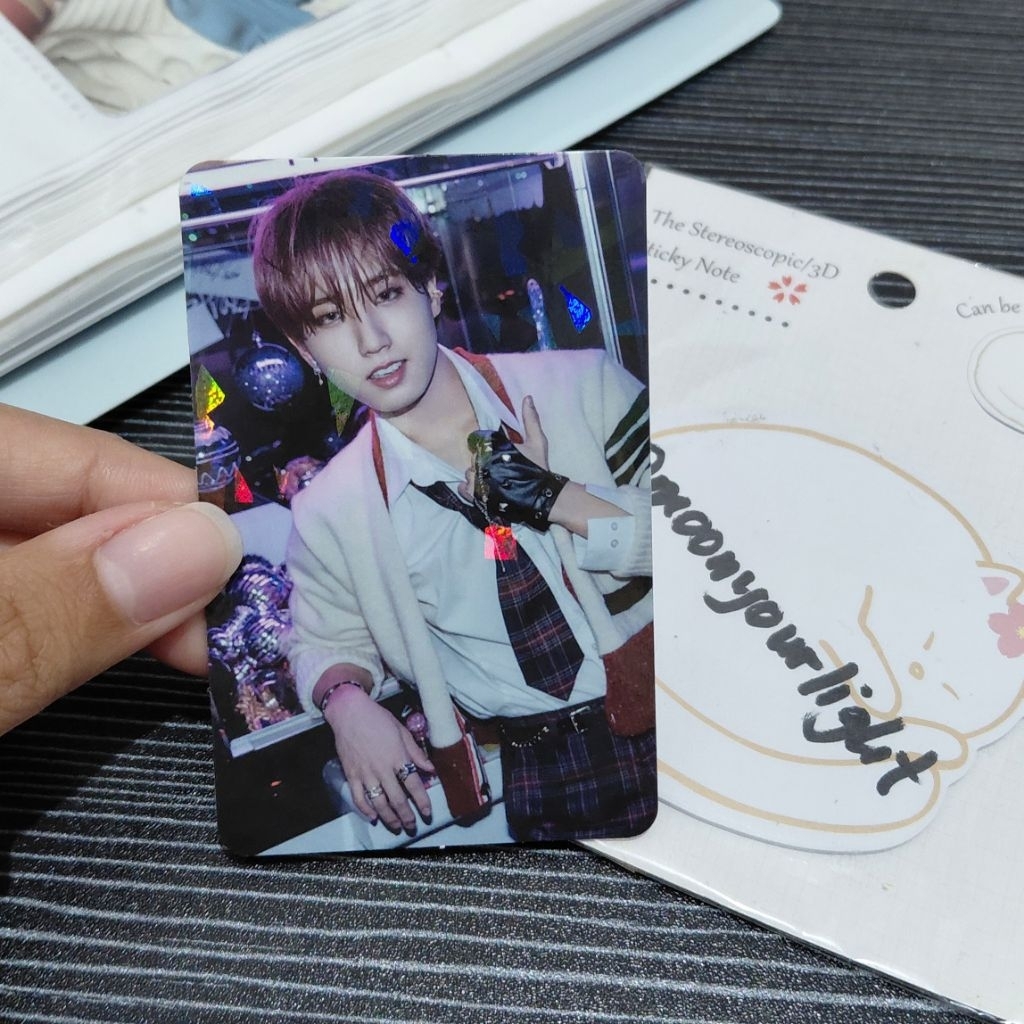 Photocard PC Christmas Evel Glitter Han Stray Kids Skz