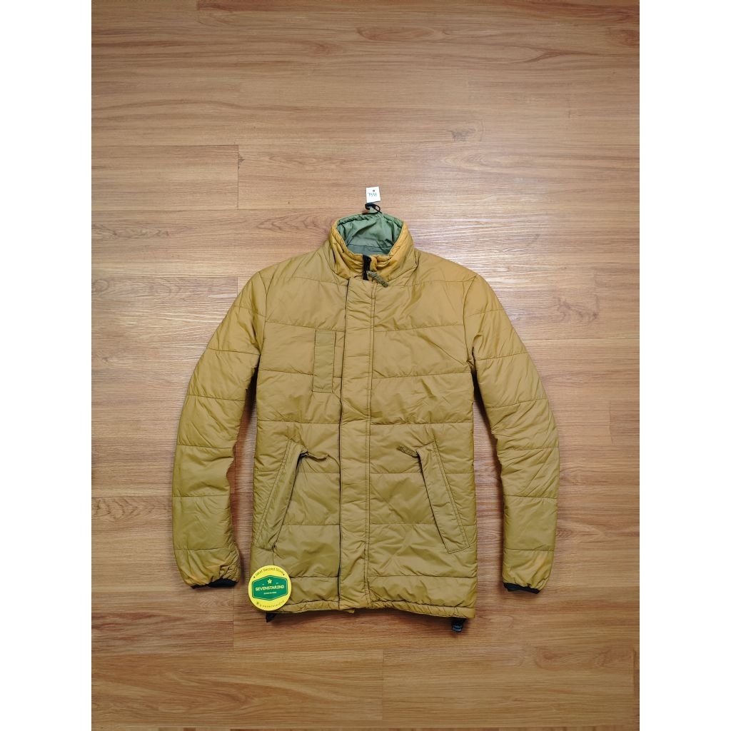 Casual puffer reversible jacket