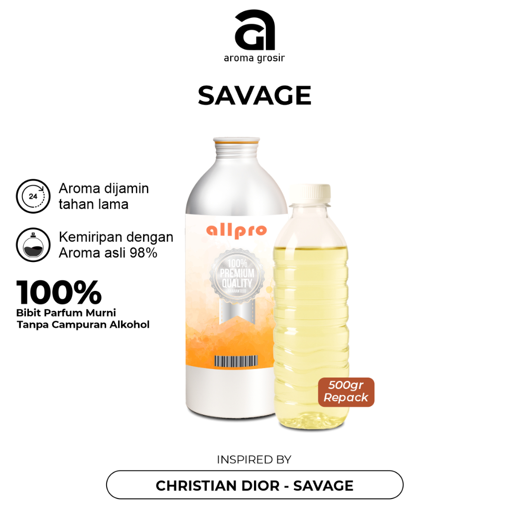 BIBIT PARFUM SAVAGE INSPIRED DOIR - SAVAGE ALLPRO