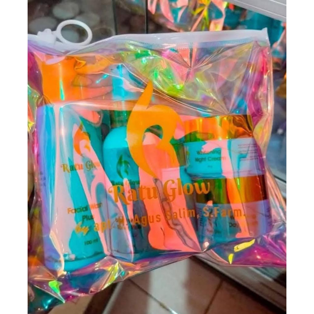 Ratu Glow Kemasan Baru Skincare BPOM Brightening ( Ekspayer 2028)