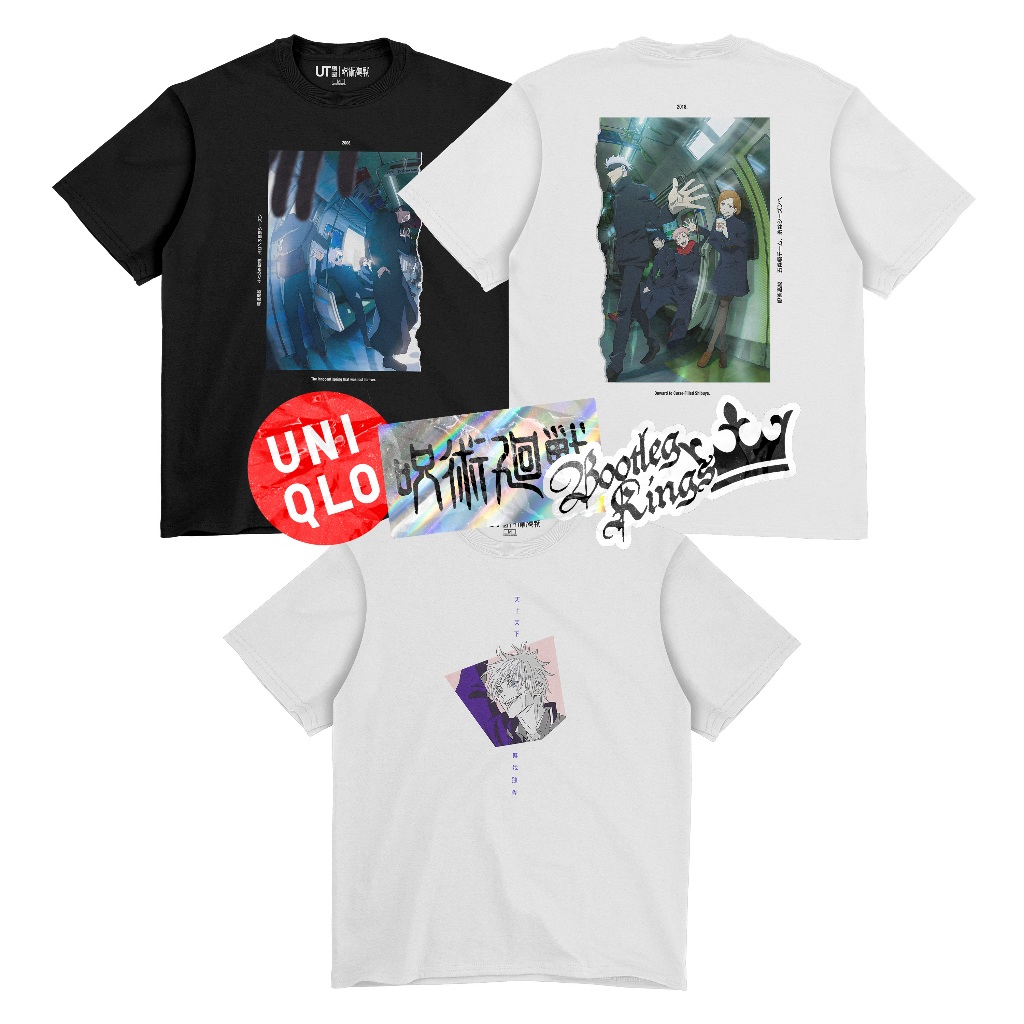 [HOT] UNIQLO X JUJUTSU KAISEN SHIBUYA UT GRAPHIC T-SHIRT | MATERIAL 24s COTTON COMBED ASLI | SABLON 