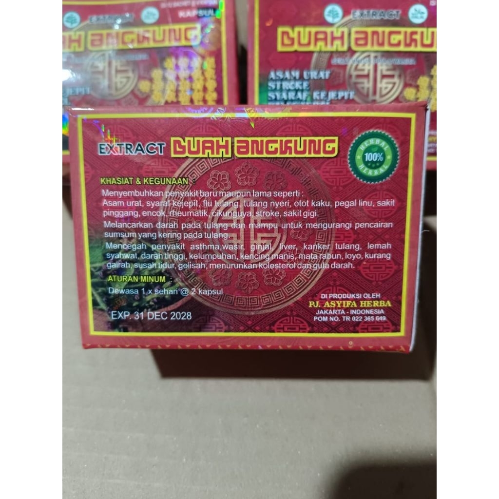 Ekstrak buah angkung