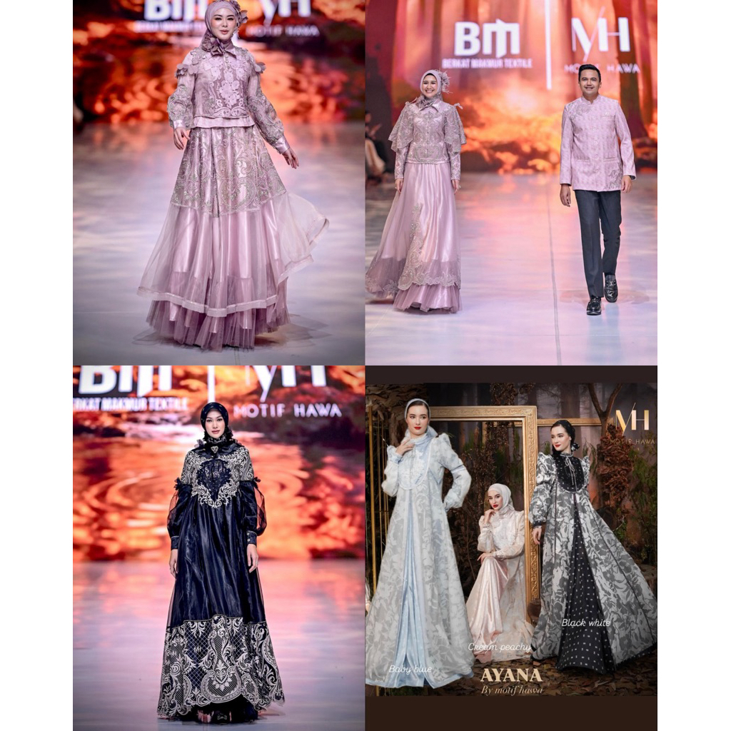 GYURI MOON MALAIKHA SET DRES AYANA DINE  BY MOTIF HAWA