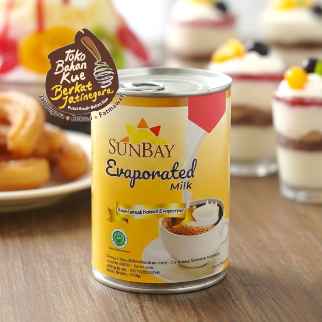 SUNBAY SUSU EVAPORATED 380 GRAM / EVAPORATED MILK SUNBAY / PCS