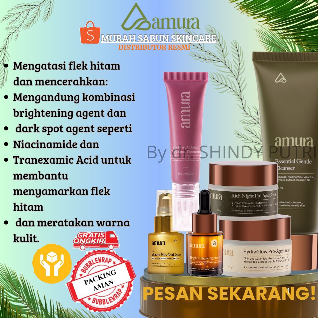 amura skincare by dr. shindy putri ampuh menghilangkan flek hitam