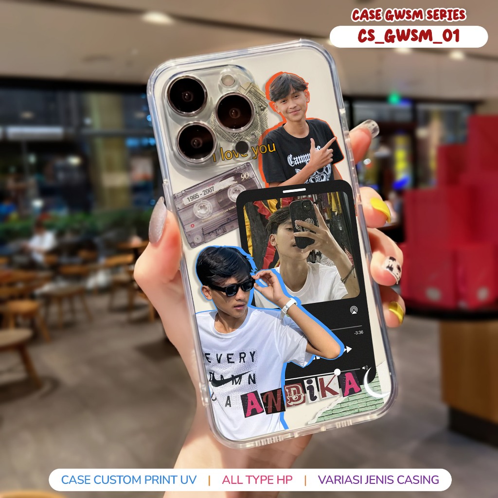 Case HP Softcase GWSM SERIES – Custom Design Print UV All Type HP / Casing Custom gwsm