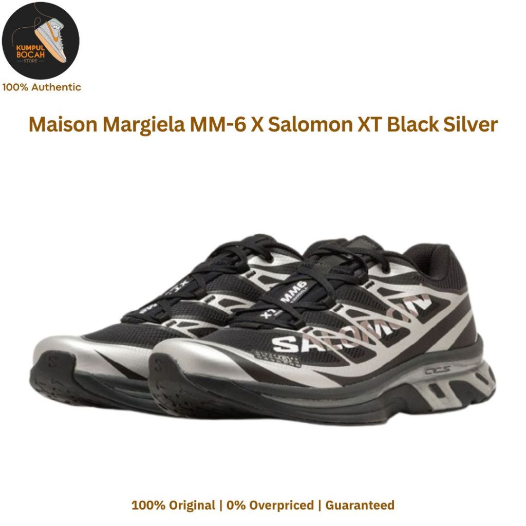 Maison Margiela MM-6 X Salomon XT Black Silver Phantom Original
