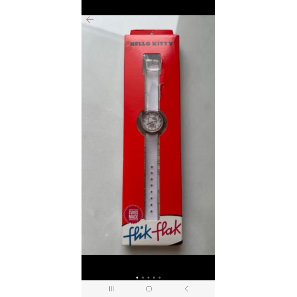new flik flak hello kitty swatch