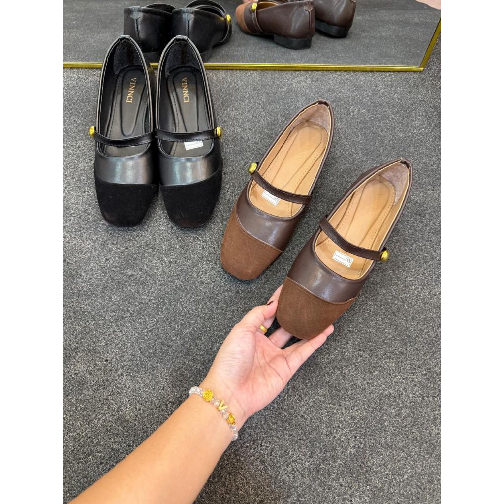 Sepatu Wanita Viral | Pansus Kekinian Tali klip | Sepatu Cewek Elegan