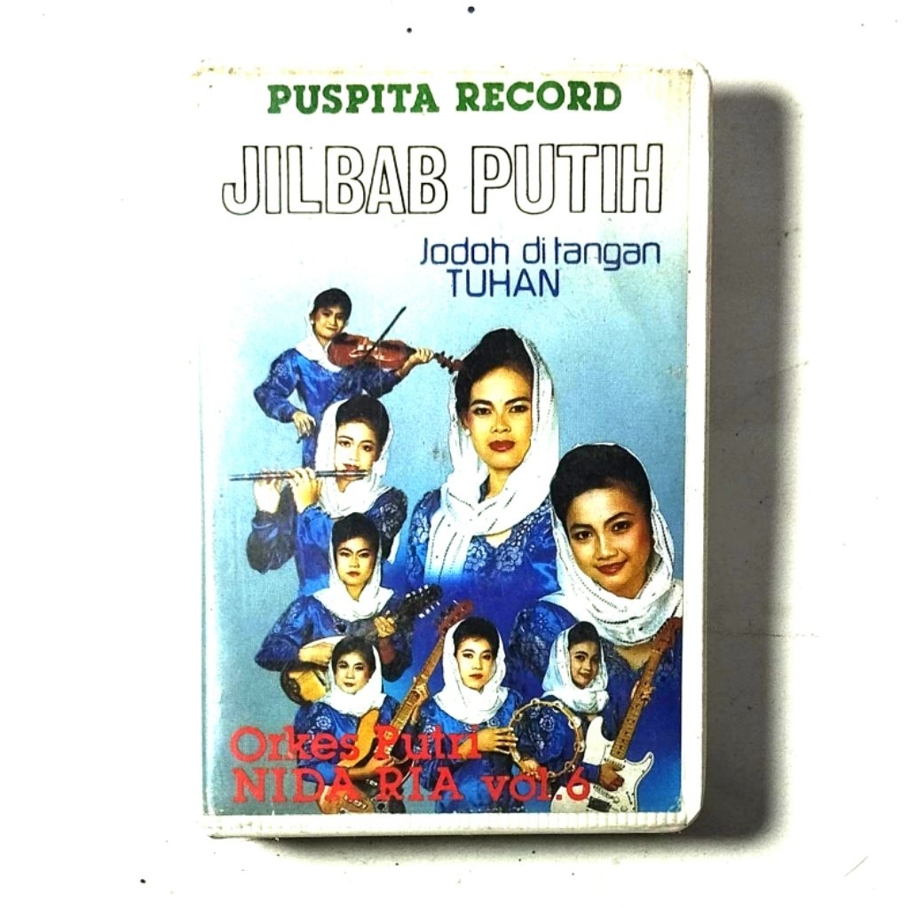 kaset orkes nida ria jilbab putih