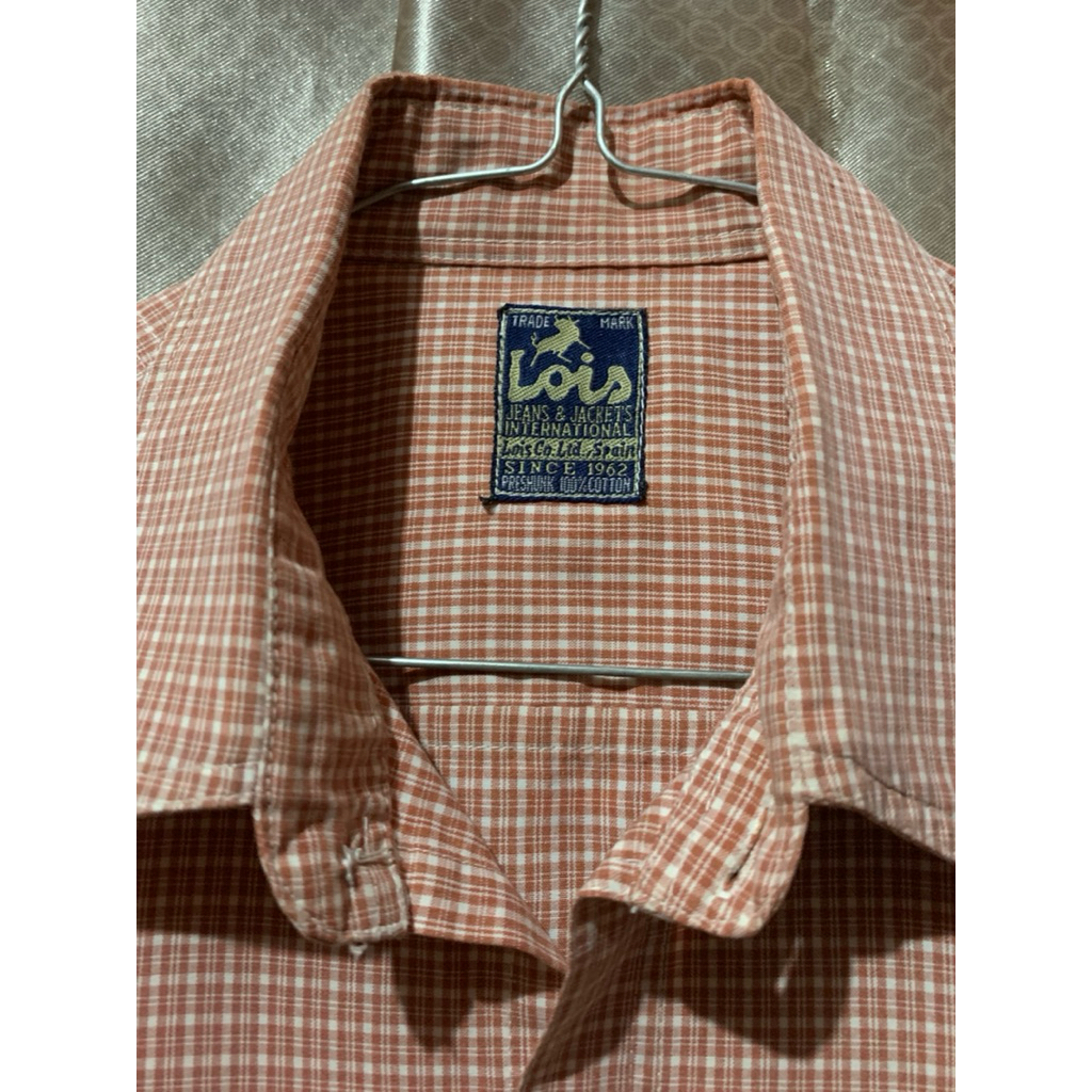 Kemeja Lois Boxy Fit preloved Vintage original