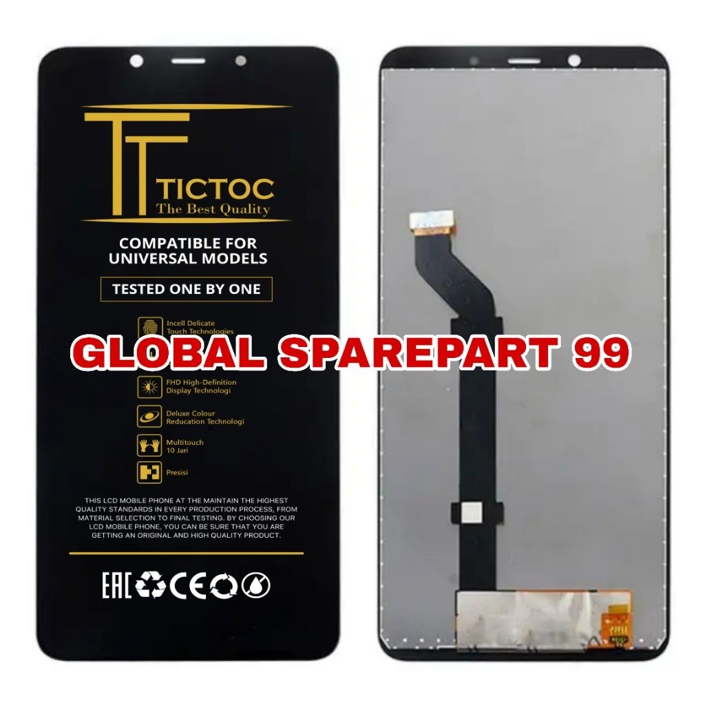 LCD NOKIA 3.1 PLUS TA 1118 / TA 1104 / TA 1125 / TA 1127 TICTOC