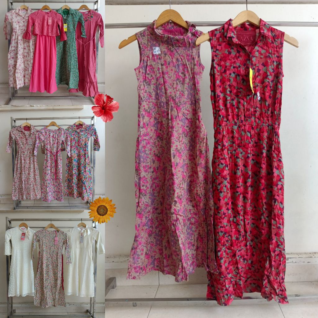 Gamis Exit Girls Jumpsuit Dress Anak New