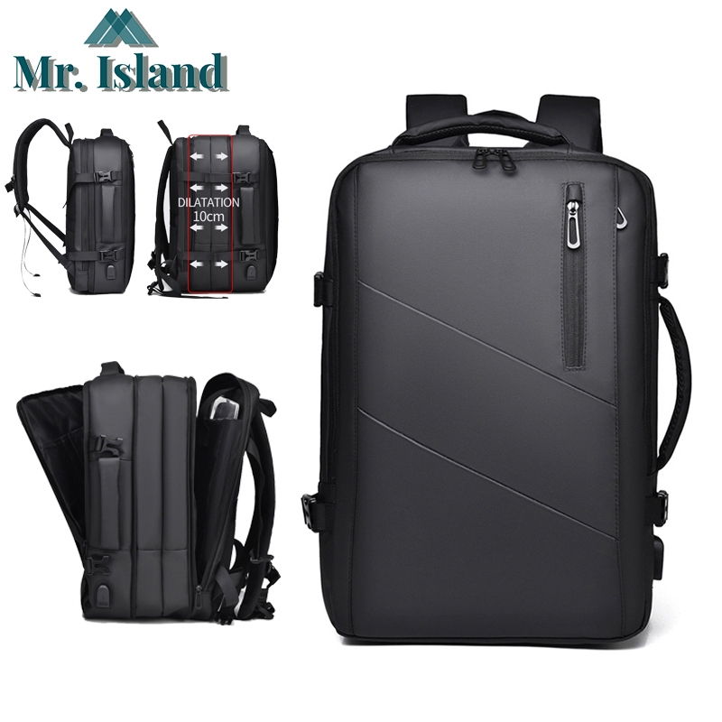 Mr. Island traveling tas ransel pria kapasitas besar tas multi fungsi traveling tahan air