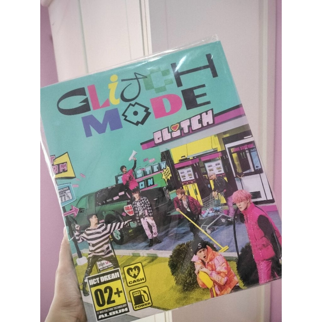 Official Merchandise_Binder Glitch Mode + Photocard Set NCT Dream Jaemin