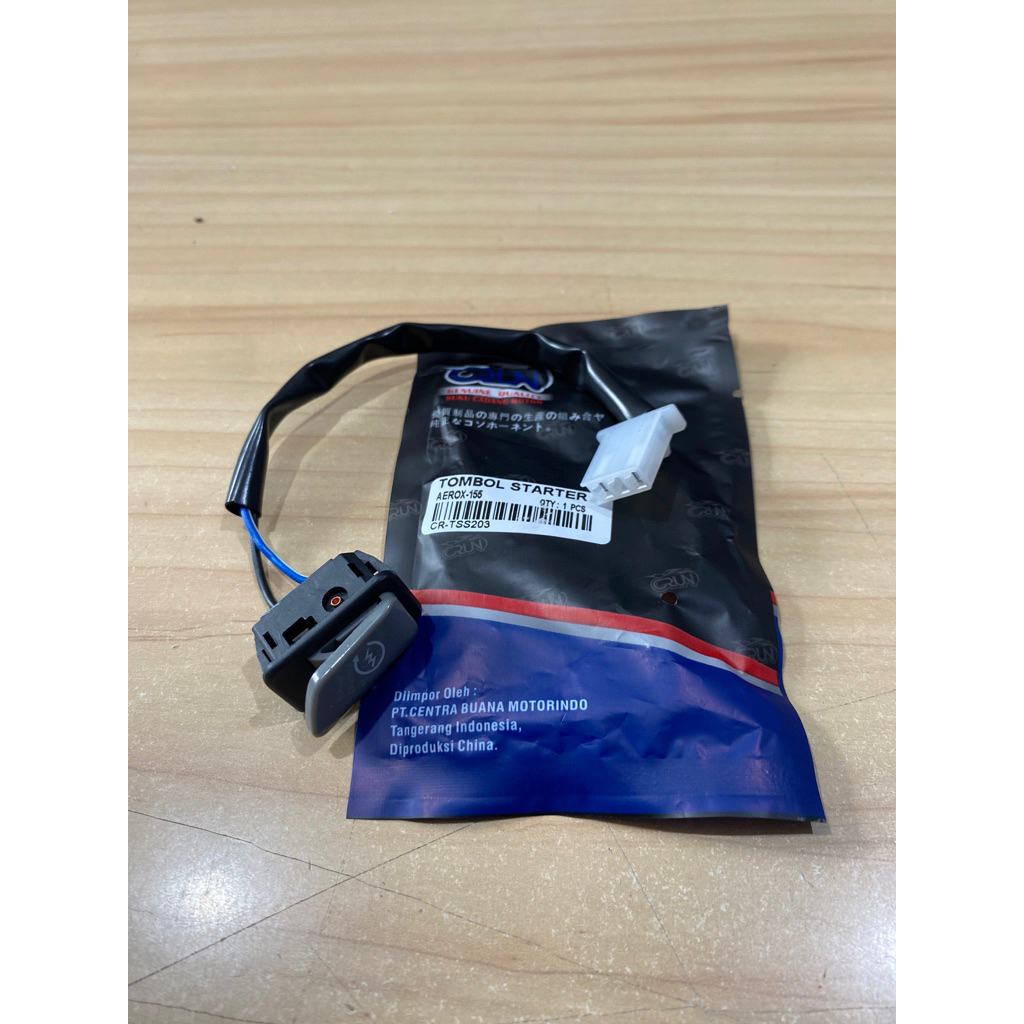 CRUN Tombol Stater Aerox 155 B65 / Tombol Saklar Stater / Switch Tombol Asli
