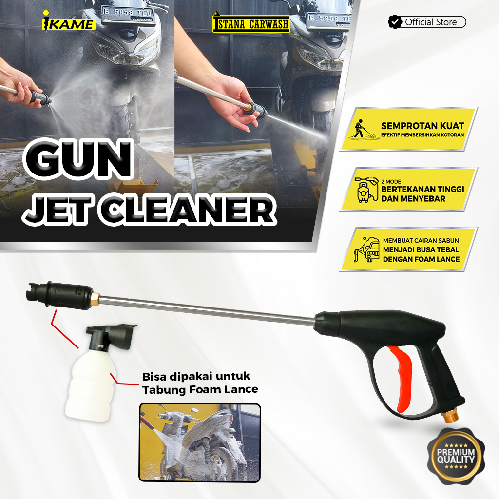 Gun Jet Cleaner / Gun High Pressure Washer Ikame
