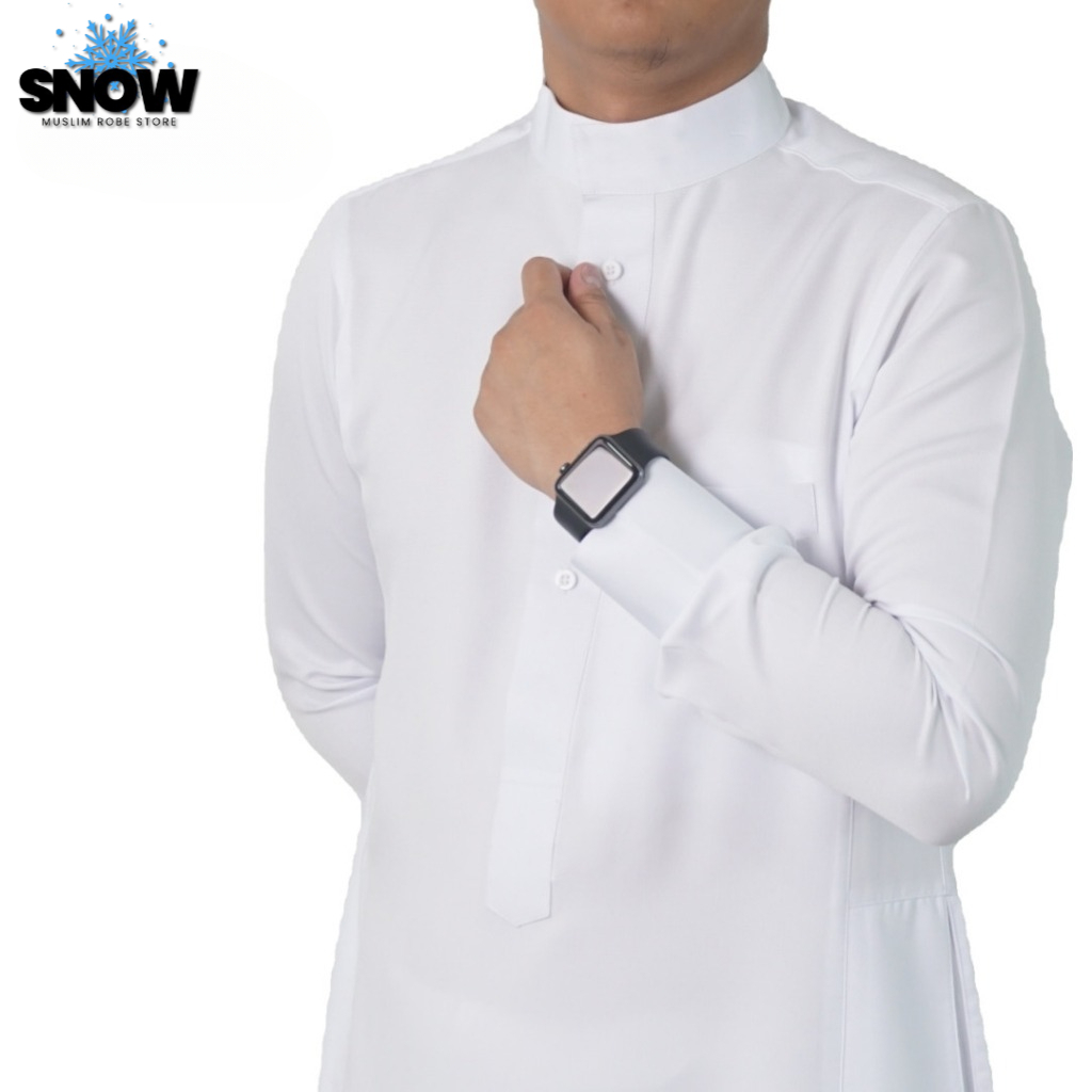 SnowMuslim - Louzman Azhar Thobe / Tub / Gamis / Jubah Slimfit Dewasa