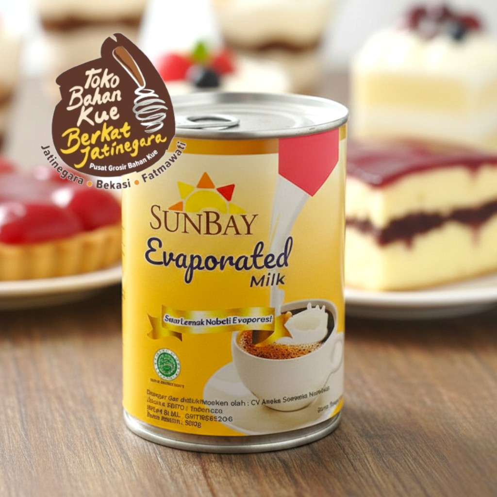 SUNBAY SUSU EVAPORATED 380 GRAM / SUSU / EVAPORATED MILK SUNBAY / PCS