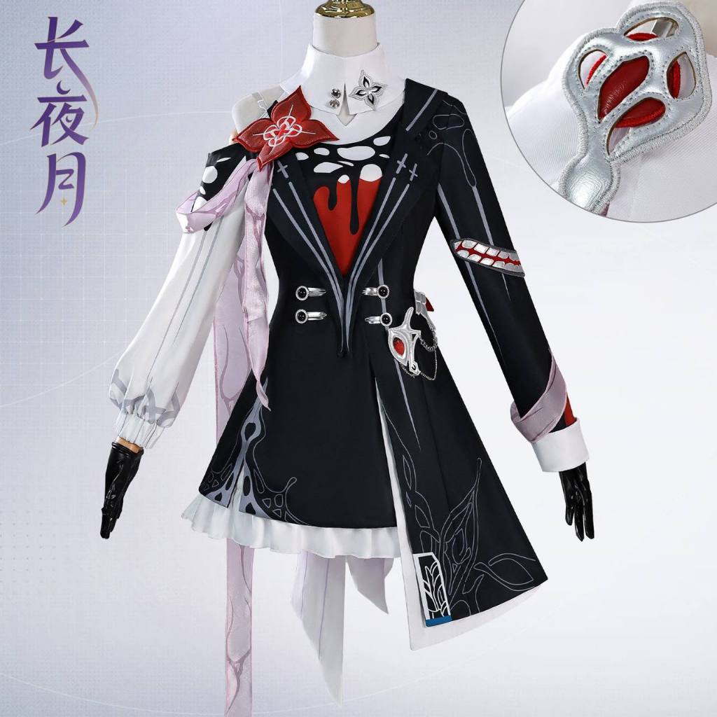 MIUMIU COSPLAY - EVERNIGHT HSR HONKAI STAR RAIL - COSTUME COSPLAY EVERNIGHT - HONKAI STAR RAIL